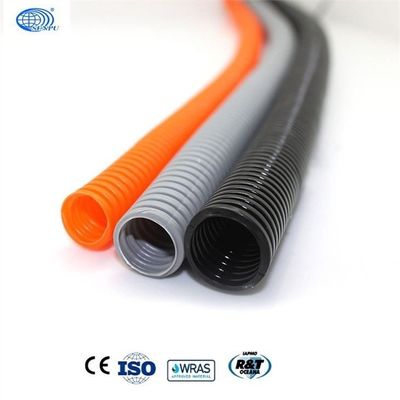 Tubo corrugado HDPE para construção Tubo conduíte de cabo flexível de 1,7 mm a 4,5 mm de espessura