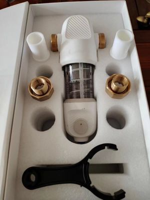 Pré-filtro de água de cozinha torneira doméstica retrolavagem filtro de sedimentos