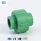 ISO9001 CE PPR Acoplamento de União de Tubo de Plástico para Sistema de Abastecimento de Água