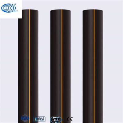 Tubos de gás HDPE PN16 de alta pressão com espessura de 3 mm a 57,3 mm